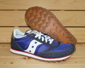 サッカニー 23cm US5 ジャズ ロウ プロ デニム ブルー Saucony JAZZ LOW PRO DENIM スニーカー