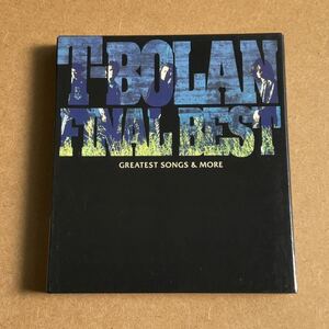 送料無料☆T-BOLAN『T-BOLAN FINAL BEST〜GREATEST SONGS & MORE』初回限定盤CD＋CD☆ブックレット☆美品☆ベストアルバム☆346