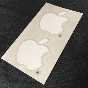 【お買得品】【ステッカー】Apple　純正ステッカー｜白｜2000年頃｜約 9.5*17cm【入手困難】【超レア】【アップル・コンピュータ】