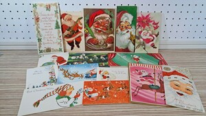 ※ヴィンテージ ポストカード グリーティングカード ① クリスマス クリスマスカード イースターカード レトロ アンティーク