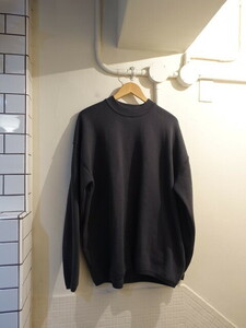 スティーブンアラン　Steven Alan　MILANO MOCK NECK KNIT -WIDE　ニット　8113-299-0366　ダークグレー　サイズXL