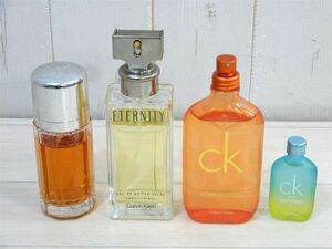 まとめ売り! 香水 Calvin Klein カルバンクライン エタニティ CK ONE サマー エスケープ 他 ジャンク 現状品 【4214ko】