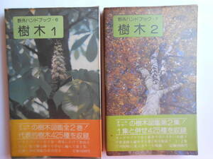 ■送料無料 ★2冊◆[樹木 1 ▼樹木 2 (野外ハンドブック 6/7)]◆樹木 2冊セット ▼冨成 忠夫 (著)★山と渓谷社■