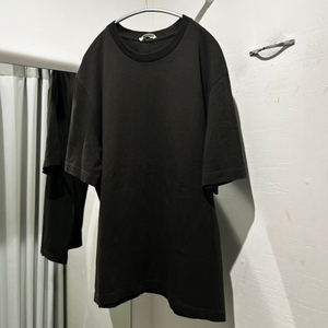  THE ROW ザロウ コットンTシャツ SIZE L カーキ系　【中目黒R10】