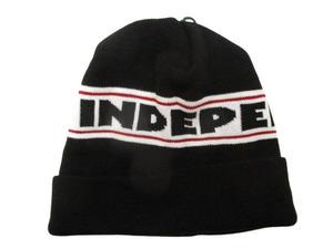 新品☆即決 INDEPENDENT インディペンデント BAR LOGO BEANIE バーロゴ ビーニー 黒.indy antihero thrasher spitfire 