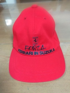 フェラーリ フォルツア キャップ 帽子 新品 未使用 貴重品 レア FERRARI FORZA