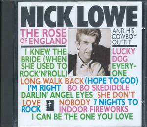 NICK LOWE / The Rose Of England FIENDCD73 UK盤 CD ニック・ロウ / ローズ・オブ・イングランド 4枚同梱発送可能