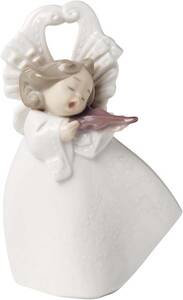 入手困難 リヤドロ 正規品 天使の音楽隊 バイオリン 少女 天使 新品 LLADRO 5x7x11cm プレゼント 置物 置き物 インテリア