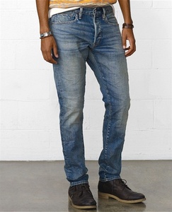 デニムアンドサプライ ラルフローレン Low Skinny ローライズジーンズ ブルー USED加工 w32 ウエスト86cm 新品 DENIM&SUPPLY RALPH LAUREN