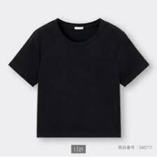 新品未使用　GU　コットンミニT　レディース　XL　ネイビー　商品番号: 345717　紺　Tシャツ　半袖