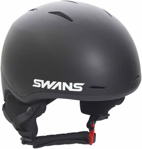 【アウトレット】スノーヘルメット SWANS HSF-170 M/L マットブラック 55-59cm スキー スノーボード 型落ち 旧モデル