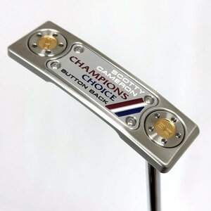 1円/中古美品★Scotty Cameron スコッティキャメロン Champions Choice Button Back NewPort 2.5+ チャンピオンチョイス パター 34inch★