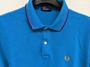 FRED PERRY ポロシャツ フレッド ペリー L イギリス ロンドン 