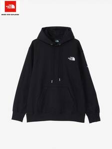 THE NORTH FACE Square Logo Hoodie Black ザ ノースフェイス スクエア ロゴ パーカー（ユニセックス）ブラック／黒 NT12333-K／XL