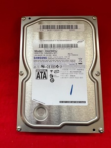 動作保証　ハードディスク SAMSUNG HA250HJ 250GB HDD（レコーダー DV-AC72から外し）(A096)