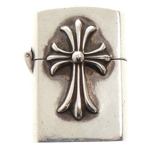 CHROME HEARTS クロムハーツ ZIPPO LIGHTERZ-V1 V1スモールCHクロスジッポライター シルバー