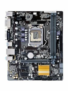 未使用に近い ASUS B85M-F PLUS マザーボード Intel B85 LGA 1150 Micro ATX メモリ最大16G対応 保証あり　