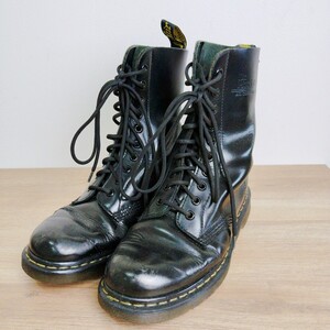 0115／25.0〜25.5cm／ドクター・マーチン　 Dr Martens　メンズ　 ブーツ　黒　ブラック