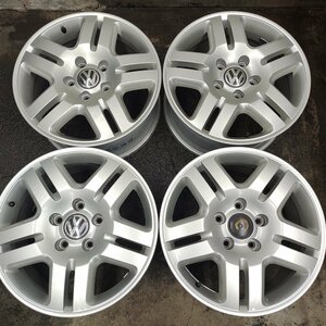 ★中古品★VW トゥアレグ 純正 18インチ 8J ET57 PCD130 5H アルミ 4本【他商品と同梱歓迎】