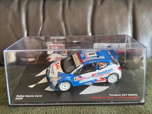 IXO Peugeot 207 S2000 Ogier Monte Carlo winner 2009 モンテカルロ　オジエ　プジョー