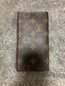 【未使用保管品】 ルイヴィトン LOUIS VUITTON モノグラム 2つ折り 札入れ 長財布 メンズ レディース 布袋付属