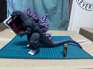 ゴジラ　ソフビ　GODZILLA バンダイ　BANDAI 東宝　特撮　ヒーロー　東宝怪獣シリーズ　ゴジラ2000 1999 怪獣　当時物　フィギュア