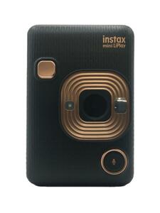 FUJIFILM◆コンパクトデジタルカメラ instax mini INSTAX MINI LIPLAY ELEGANT BLACK