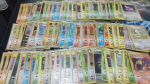 ポケカ旧裏 まとめ売り 引退品 キラ レア ８０枚