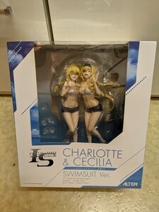 アルター 1/7 シャルロット＆セシリア 水着ver. 原型製作 田中冬志 氏 IS＜インフィニット・ストラトス＞ PVC製塗装済完成品 未開封