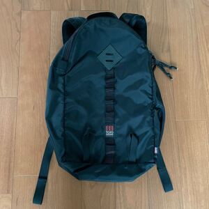 TOPO DESIGNS トポ アメリカ製バックパック 美品 ブラック リュック 希少