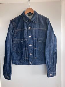 APC アーペーセー A.P.C. デニムジャケット セカンド タイプ 2nd S 赤耳 セルビッジ ジージャン MADE IN JAPAN ヴィンテージ オールド