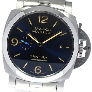 パネライ PANERAI PAM00958 ルミノールマリーナ 1950 3デイズ 銀座ブティック限定 自動巻き メンズ 美品 箱・保証書付き_795117