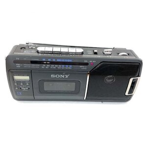 ★ジャンク★ SONY　ラジカセ　CFM-170TV　RADIO　CASSETTE-CORDER