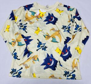 ◎★7278*激安sale!!新品 こども服/ベビー服 　長袖Tシャツsize140　1枚★Pokemonポケモン/ポケットモンスター