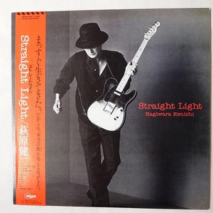 ◆ ステッカー等付属 萩原健一 / Straight Light 987年 井上堯之 愚か者よ ◆