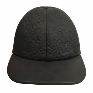 LOUIS VUITTON ルイ・ヴィトン MP2606 アンプラントキャスケット モノグラム キャップ ブラック サイズ 60 正規品 / 33703