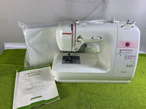 ◇#254 ジャノメ ミシン　JANOME 503型　ワイドテーブル付き　簡易動作確認済み　手工芸　ハンドクラフト　ミシン本体◇T