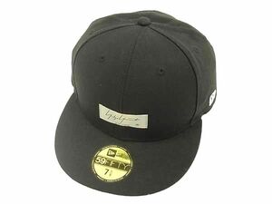 1円 ■美品■ NEWERA ニューエラ ウジヤマモト コラボ 59FIFTY ウール100% ベースボールキャップ 帽子 表記サイズ 7 5/8 60.6cm FD9115