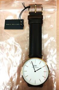 □139 ダニエル ウェリントン DANIEL WELLINGTON 腕時計 メンズ Classic Bristol [DW00100009 ] 〇店頭展示品 未使用 