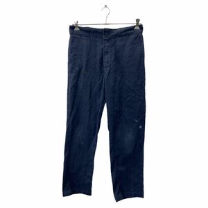 Dickies チノパンツ ワークパンツ W34相当 ディッキーズ ネイビー 古着卸 アメリカ仕入 2410-141