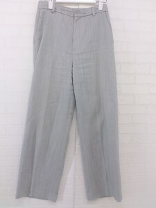 ◇ green label relaxing UNITED ARROWS スラックス パンツ サイズS グレー系 ライトグレー系 レディース P