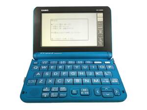 CASIO (カシオ) EX-word エクスワード 電子辞書 画面焼けあり 高校生モデル XD-G4800BU ブルー 家電/025