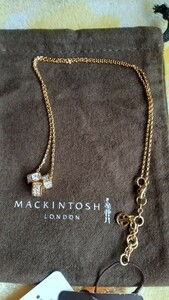 MACKINTOSH LONDON（マッキントッシュ　ロンドン） 94 キュービックジルコニアロンデルネックレス 