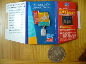 ■コカコーラ　2004アテネオリンピックのピンズ　⑦■ピンバッチ