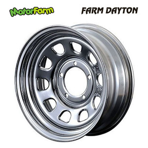 送料無料 モーターファーム FRAM DAYTONA (CHO) 5.5J-16 +20 5H-139.7 (16インチ) 5H139.7 5.5J+20【1本単品 新品】