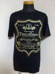 良品 ドレスキャンプ DRESSCAMP Tシャツ ブラックカラー 46 メール便