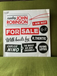 12inch オリジナル John Robinson I Am Not For Sale EP 2.