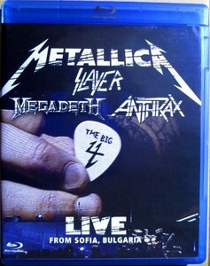 BIG4 ( METALLICA・SLAYER・MEGADETH・ANTHRAX )『Live From Sofia Bulgaria 』輸入盤//国内プレーヤー再生可能【中古】BD/ブルーレイ