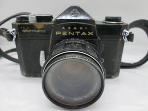 【★１円～★現状販売！】[M8255] 一眼レフカメラ ASAHI PENTAX SPOTMATIC SP TAKUMAR 1:1.8/55 アサヒペンタックス フィルムカメラ