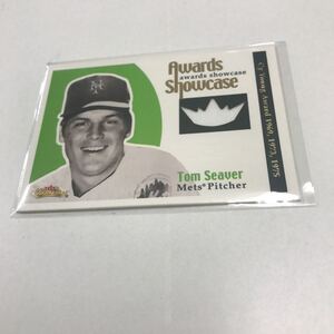 Tom Seaver 2001 Fleer Showcase Awards Showcase Memorabilia Jersey /100